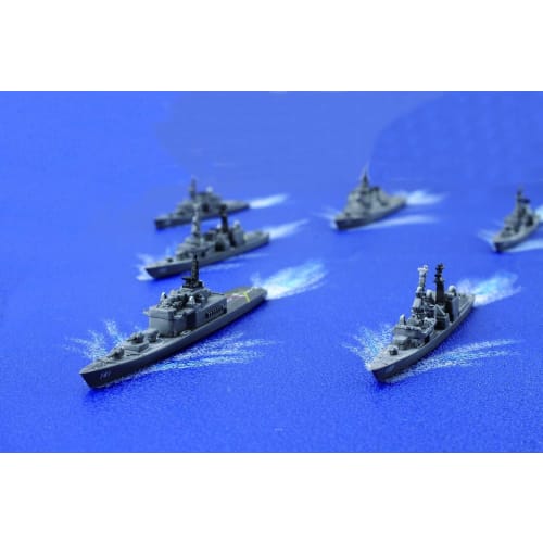Fujimi Model 1/3000 Collectible Warship Series No. 36 Japan Maritime Self-Defense Force 3rd Escort Flotilla (1998) Plastic Model Warship 36