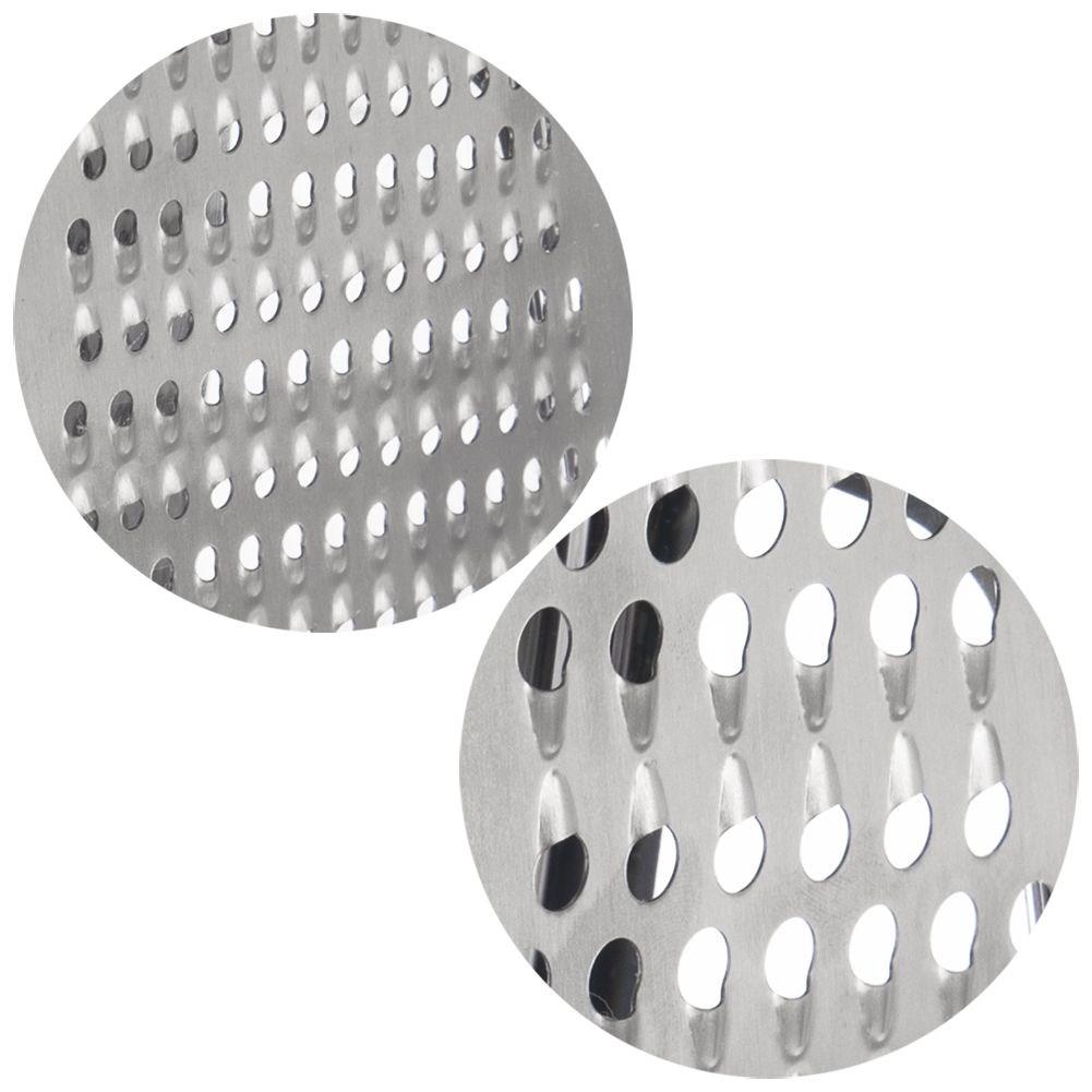 Kitchen grater for vegetables, potatoes, cheese, fruit, steel with a 24cm container ORION 144808