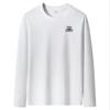 Men's Pure Cotton Custom Logo Long-Sleeve Sweatshirt