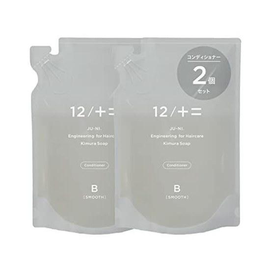 Kimura Soap 12 JU-NI Кондиционер 2 шт. Набор для пополнения 450 мл (Гладкий Тип-B)