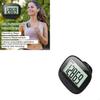 Высокоточные шагомеры Pedometer из ABS Фитнес-трекеры для активного отдыха