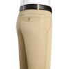 Summer Middle-aged and Elderly Men's Thin Cotton Casual Trousers Men Straight Loose Trousers High-waisted Dad Trousers Father Men's Trousers
