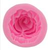 3D Цветок Блум Роза Форма Силиконовая Помадка Мыло Торт Плесень Инструмент Для Выпечки Кексов