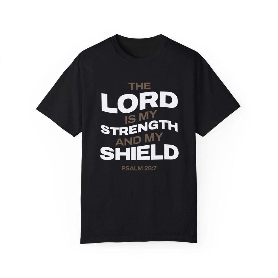 Lord Is My Strength Christian Unisex T-Shirt, Jesus Lovers Gift