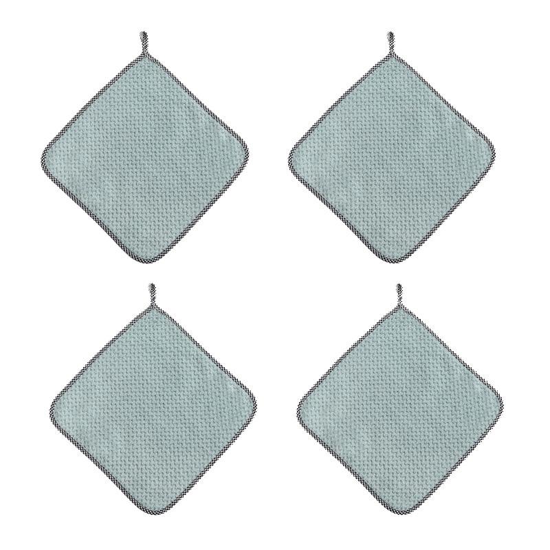 Суперабсорбирующие кухонные полотенца из микрофибры - Нелипкие, Жироотталкивающие, Многоразовые салфетки для уборки