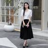 MIXMAX Casual Versatile Temperament Fashionable Age Reducing and Slimming Short-Sleeved Top