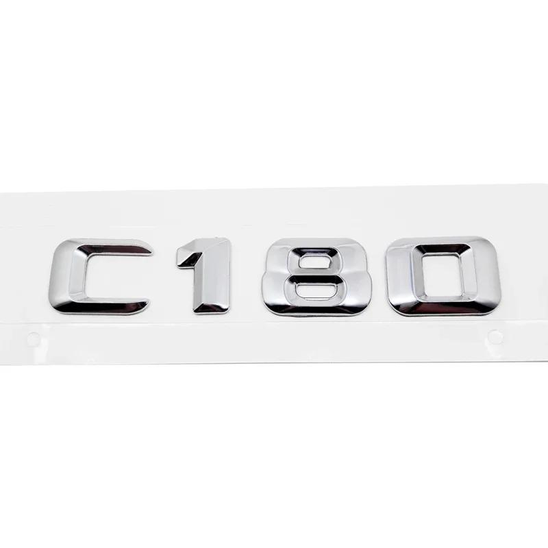 3D Наклейки с буквами на заднюю часть автомобиля Эмблема для Mercedes Benz C Class C32 C36 C43 C55 C63 C180 C200 C220 C230 Авто Задний Багажник