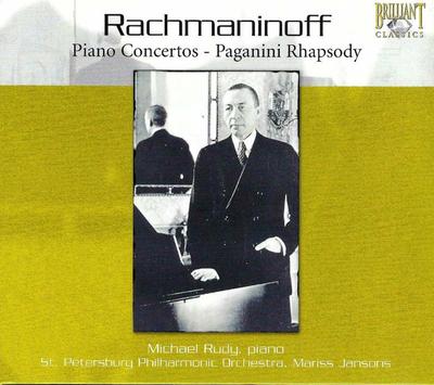 CD РАХМАНИНОВ, МАРИСС ЯНСОНС, ST. П - Рахманинов: Фортепианные концерты Компл 7794 Блестящий Класс США Классика Б/У