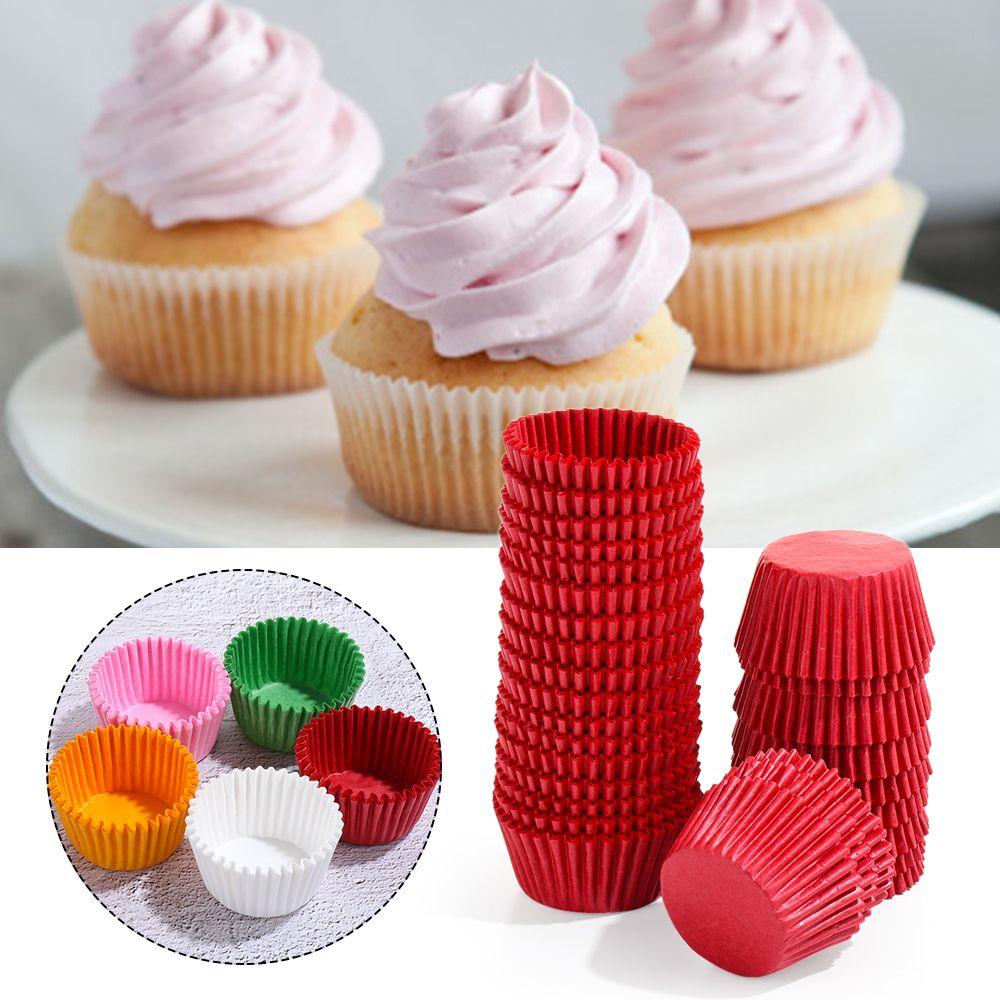 500/1000PCS Tray Party Supplies Baking Cup Pastry Tools Chocolate Paper Liners Cake Paper Cups Muffin Cases Cupcake Wrappers