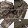 Мужская водонепроницаемая куртка Soft Shell Camouflage, зимняя теплая флисовая куртка Python Camo Military, тактическая куртка с капюшоном для активного отдыха, одежда для охоты