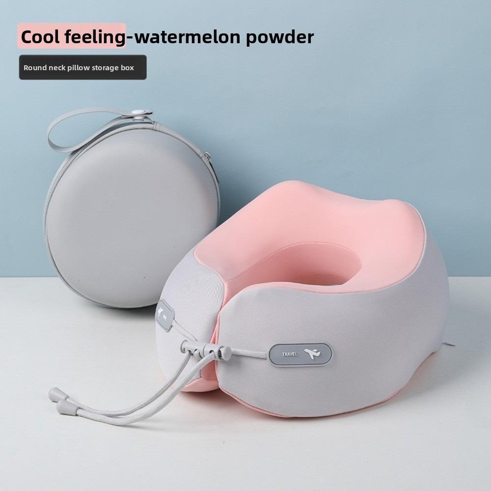 Новая портативная U-образная подушка из пены с эффектом памяти, эргономичная подушка для путешествий, подушка для шеи, максимальная поддержка для полетов