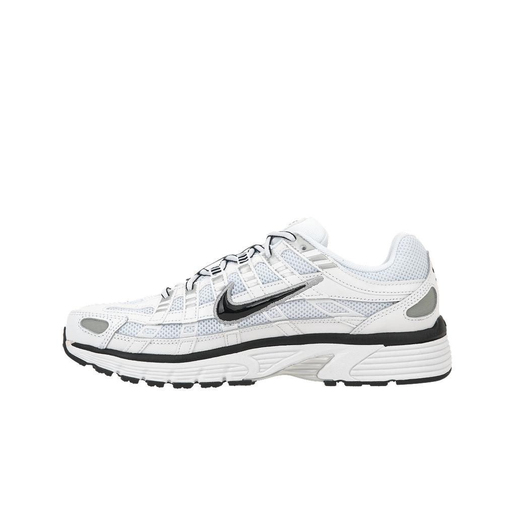 Nike P-6000 Белый Металлик Серебристо-Черный Мужские Кроссовки CD6404-107