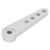 Servo Arm 18 110 Universal Lengthened 25T Single Sided Steering Aluminum Servo Horn Silver
