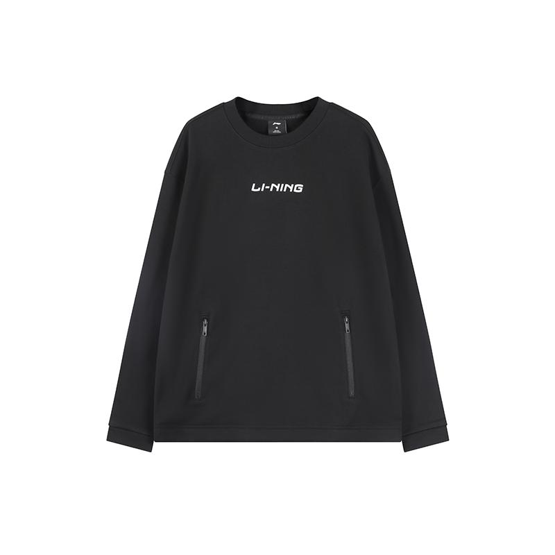 Толстовки Li Ning Мужские с круглым вырезом Утепленные Обычные YWDV567-1