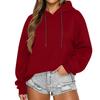 Womens Oversized Hoodies Fleece Sweatshirts Fall Fashion 2025 Pullover Sweaters Winter Clothes
