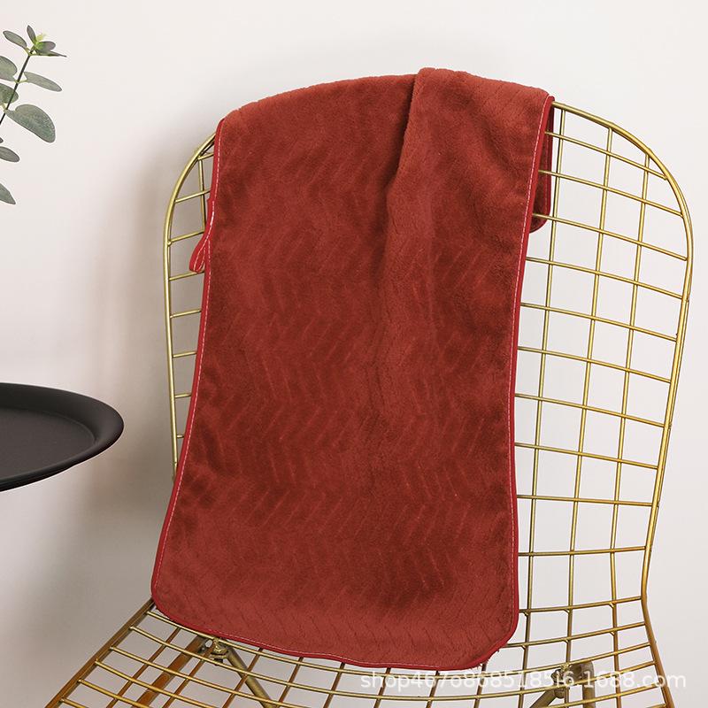Coral Fleece Quick-Dry Towel: Super Absorbent, Soft & No-Shed for Bath, Face, Hair, Kitchen & Pet Use