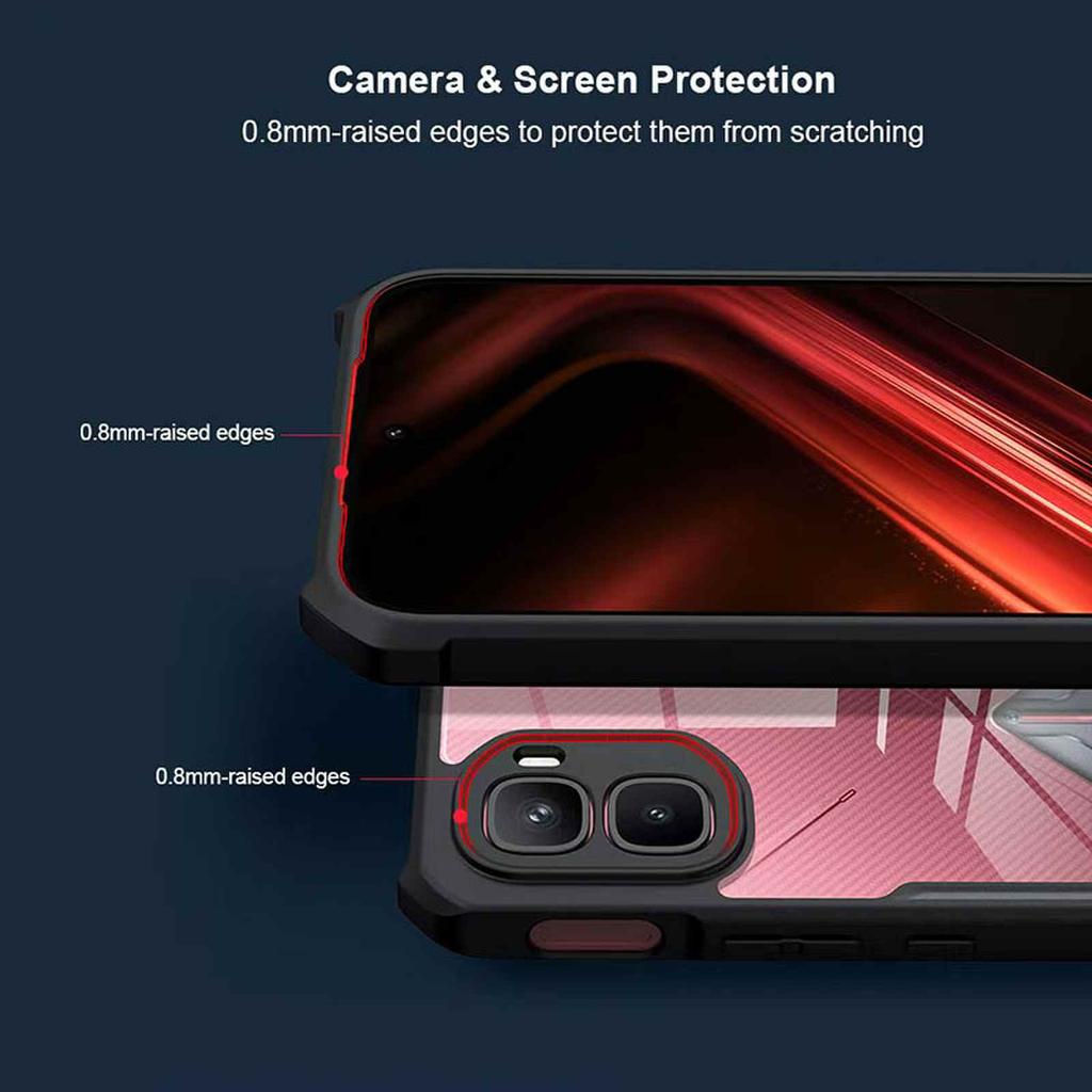 Ультратонкие магнитные чехлы для телефонов infinix GT 50 30 20 10 Pro Plus 5G 5G+ Чехол Простой ТПУ Прочный Защита от царапин Покрытие 02