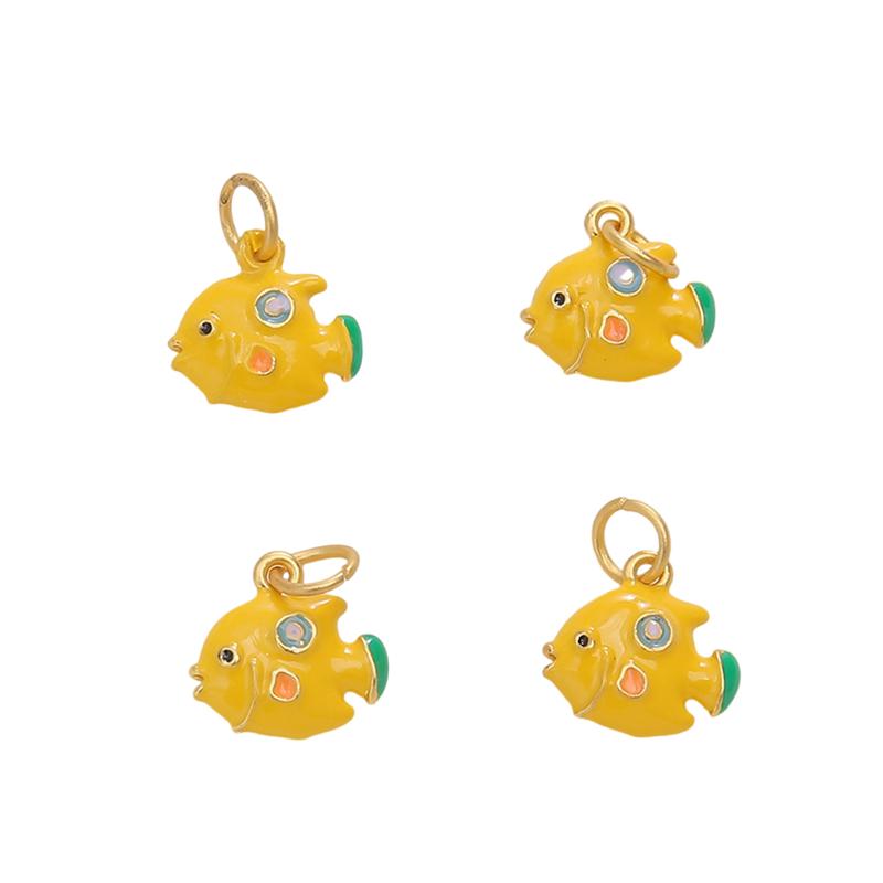 1pc/bag Alloy Drop Oil Cute Little Animal Pendant DIY Bracelet Necklace Earrings Jewelry Accessories