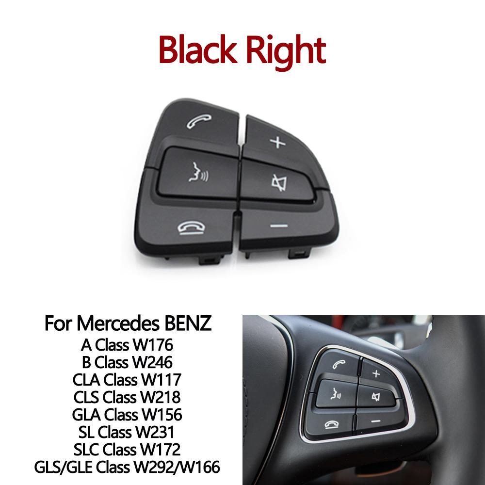 Накладка на кнопки управления рулевым колесом автомобиля Для BENZ A B CLA CLS GLA GLS GLE Класса W176 W246 W218 W172 W292 W166 A0999050600