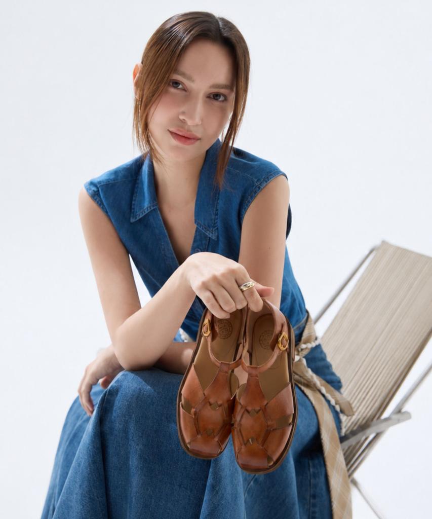 Ecoe E.C.O.E Vintage Heritage Legacy Sandal - Vintage Tan