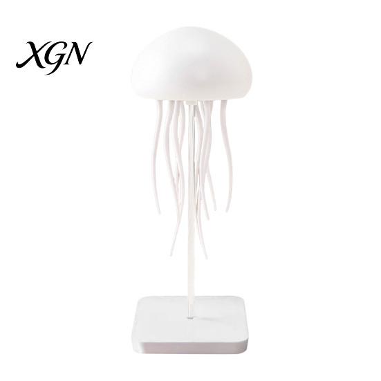 Floating Jellyfish Desk Lamp Smart Ambient for Bedroom, Decorative Night Light Sensory Meditation And Bedside Relaxation, Tabletop LED Mood