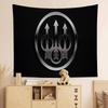 VIKAMA Beretta Firearms Logo Tapestry Wall Hanging Three Arrows Print for Gun Lovers Man Cave Garage Bedroom Living Room Decor2