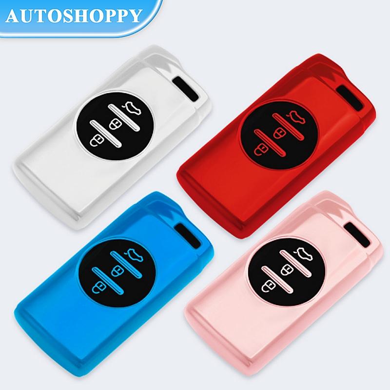 Чехол для ключей из ТПУ для Chery Tiggo 8 Arrizo 5 7 Pro EQ7 5x 3x Tiggo 7, умный держатель, кольцо, защитные аксессуары, чехол