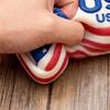 Америка 250-летие Игрушка-пищалка Снятие стресса Патриотическая США 250-летие Сенсорная Игрушка-пищалка Сжималка Вечеринка