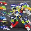 Mini Super Power Shark Mech Transformation & Dragon King Beast Robot Toy