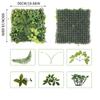 Artificial Plant Wall Panels 50x50 Cm Greenery Grass Wall Backdrop Decoration Faux Ivy Leaves Outdoor Privacy Fence Covering