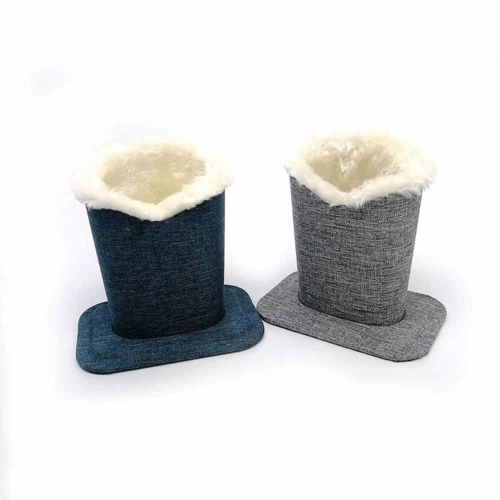 Protective Glasses Box Linen Sunglass Stands Portable Eyeglass Holders Desks
