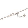 Pt850 Platinum Venetian with Slide Adjuster [Fairy Carret] Chain, 45cm, (0.8mm Width)