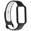 Для Huami Amazfit Band 7 Двухцветный силиконовый ремешок для смарт-часов, сменный браслет на запястье