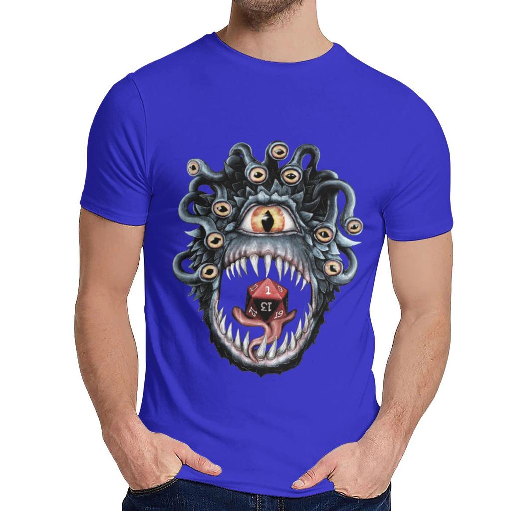 Unisex T Shirt In The Beholder D20 Men T Shirt Dice Critical Comfortable Sale