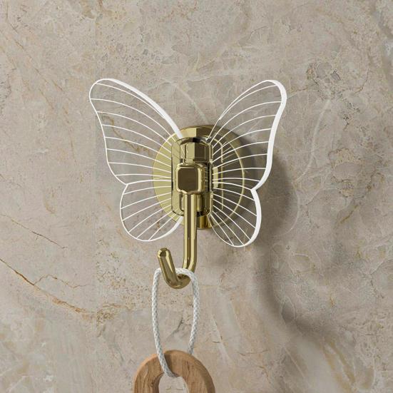 Wall Storage Hook Strong Adhesive Removeable No Mark Left Damage-free Punch-free Anti-slip Moisture-proof Waterproof Organization Hook