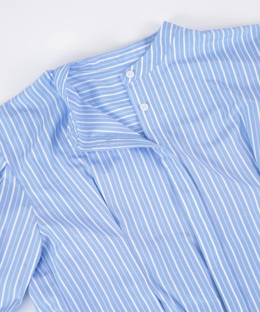 Titibait Waist Tuck Half Sleeve Shirt ADXP4114 Free Size Black Women's