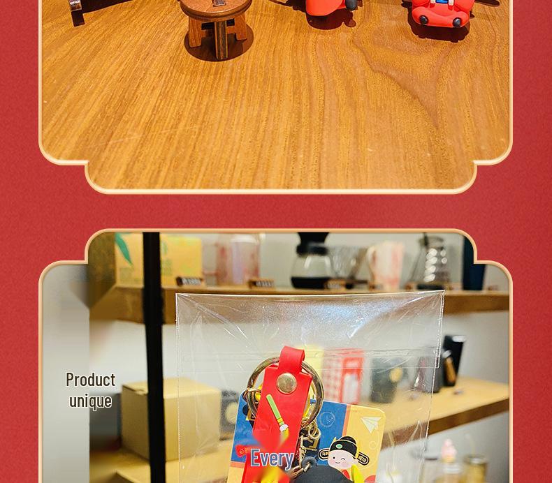 Брелок «Удачи на Гаокао»: Кулон "Маленький Чемпион" для Экзамена и Сувенир на Выпускной