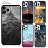 Beautiful Nature Forest Mountain Phone Case for iPhone 11 12 13 14 Pro Max Mini XR XS SE 2020 6S 7 8 Plus Samsung S21 S22 Cover