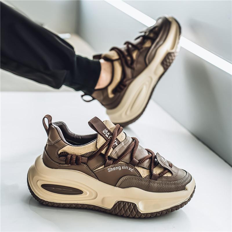 Мужские кроссовки для бега, дышащие мужские спортивные кроссовки, удобная повседневная прогулочная обувь на шнуровке, спортивная тренировочная обувь