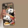 Забавный Мультяшный Собачий Пара Телефон Чехол Для iPhone 15 11 12 14 13 Pro Max Mini XS Max XR SE2 7 8 Plus Милый Животный Мобильный Телефон Чехол