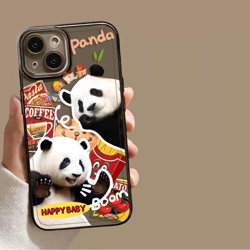 Забавный Мультяшный Собачий Пара Телефон Чехол Для iPhone 15 11 12 14 13 Pro Max Mini XS Max XR SE2 7 8 Plus Милый Животный Мобильный Телефон Чехол