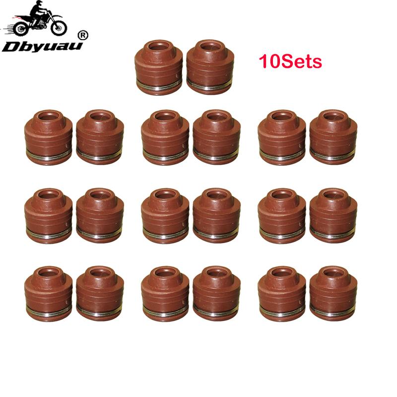 Dbyuau Valve Stem Seals For Lifan YX 125cc 140cc Engine Pit Dirt Bike