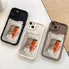 Cartoon Sleeping Cat Phone Case For iPhone 15 14 13 12 11 Pro Max Cover Soft Silicone Slim Shockproof Cover Fashion Cute