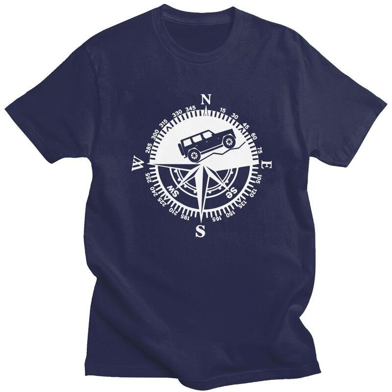 Мужские футболки с коротким рукавом Custom Classic Adventure Offroad Mountain Compass, уличная одежда, облегающая футболка, мерч