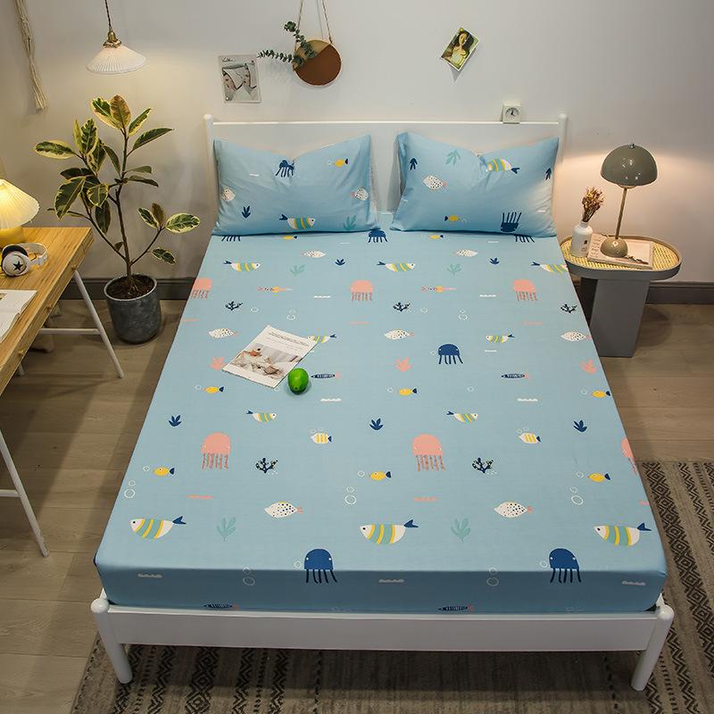 Хлопковая наволочка для шапки-кровати, трехсекционный защитный чехол Simmons, нескользящий наматрасник