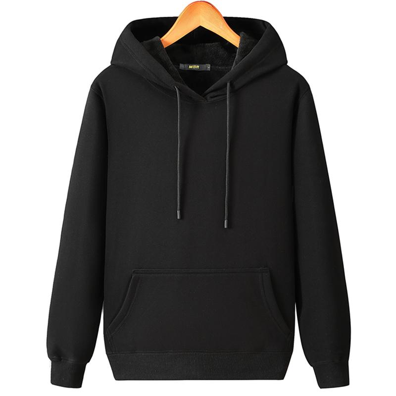 Мужской осенне-зимний толстый/тонкий пуловер с капюшоном, толстовки, хлопковое пальто большого размера 5XL, спортивная одежда больших размеров, мужской