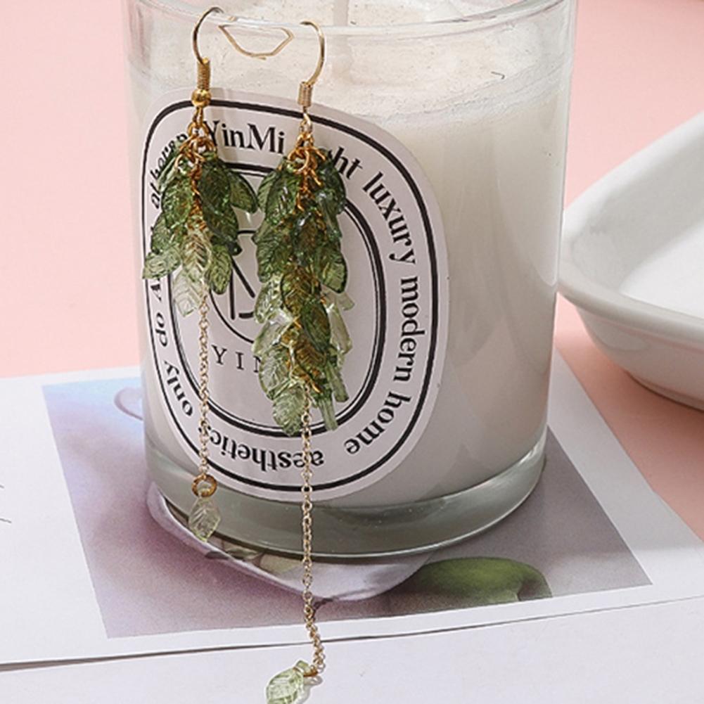 Подвеска Изготовление украшений Акриловые бусины Форма зеленого листа