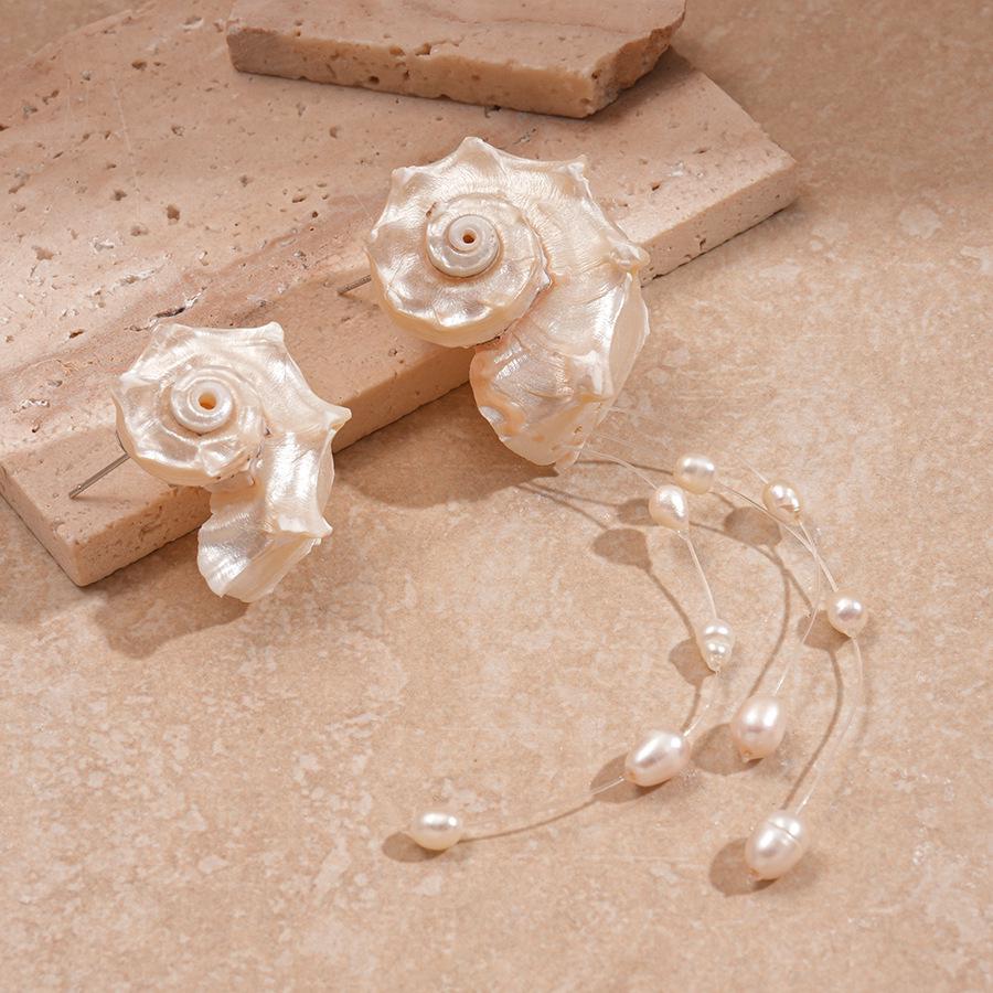 Роскошные серьги-кисточки с красными цветами: Стильные, Дорогие, Акцентные Серьги-Гвоздики для Женщин