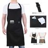 Deoway Neck Apron, Unisex, Adjustable, with Pockets, Waterproof, Teflon-Coated, Wrinkle-Resistant, Stylish, Suitable for Cafes, Restaurants, Cooking C