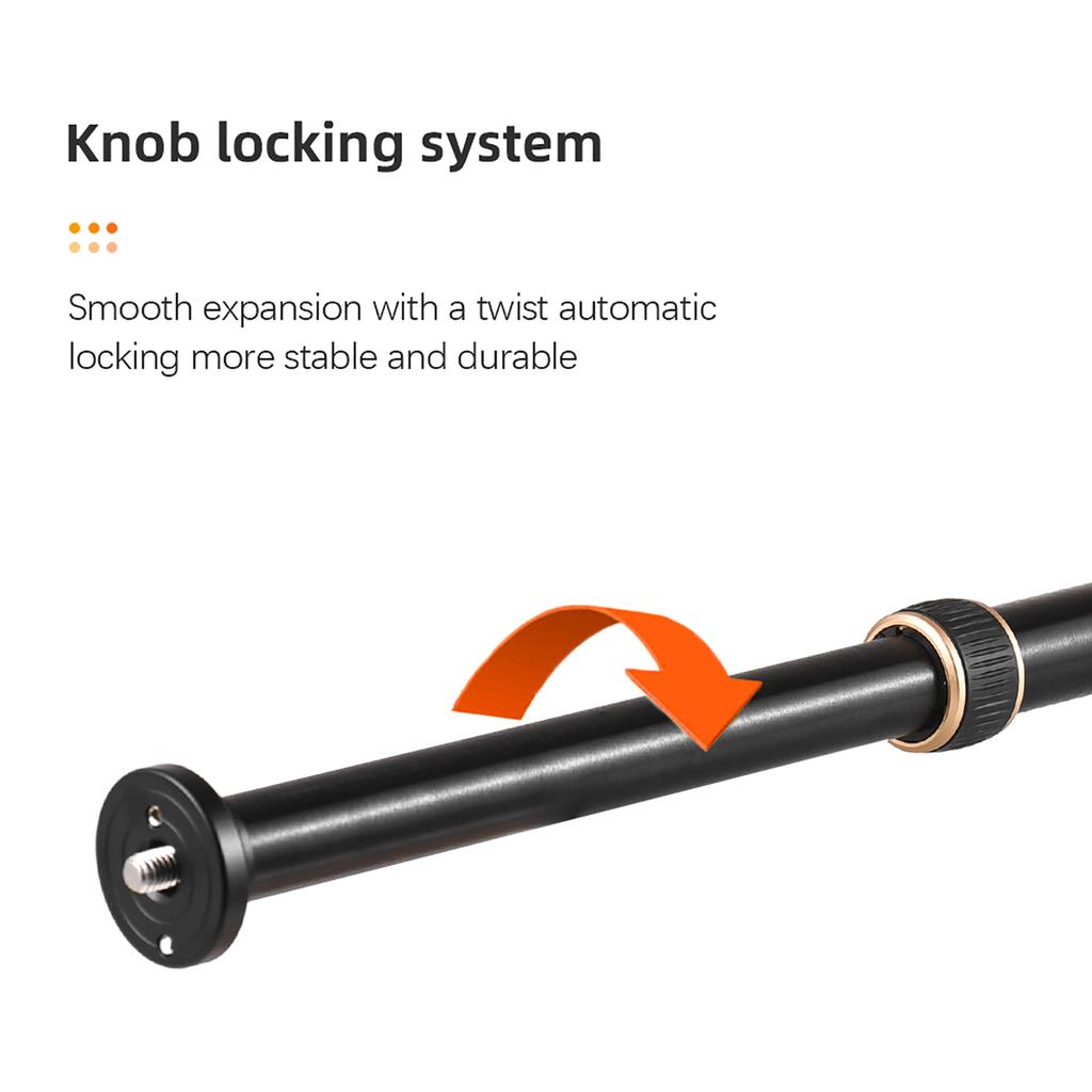 36,6-дюймовая удлинительная штанга-журавль для штатива с быстросъемной площадкой, грузоподъемность 10 кг/22 фунта, 2 регулируемые секции с 1/4